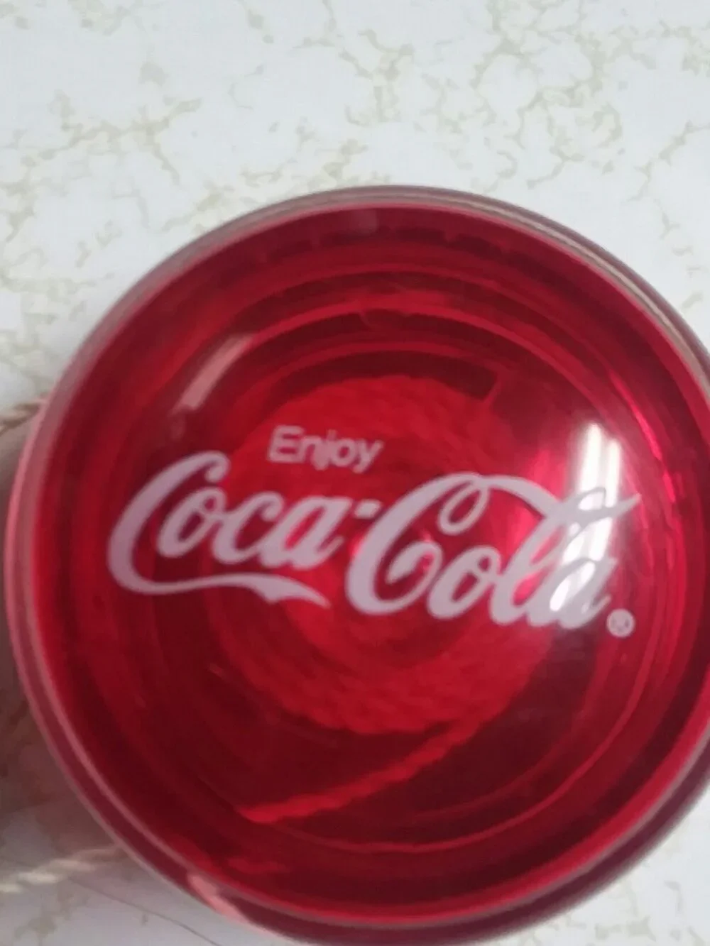 Coca Cola Coke Enjoy Yo Yo Retro Toy Brand New in Plastic Bag